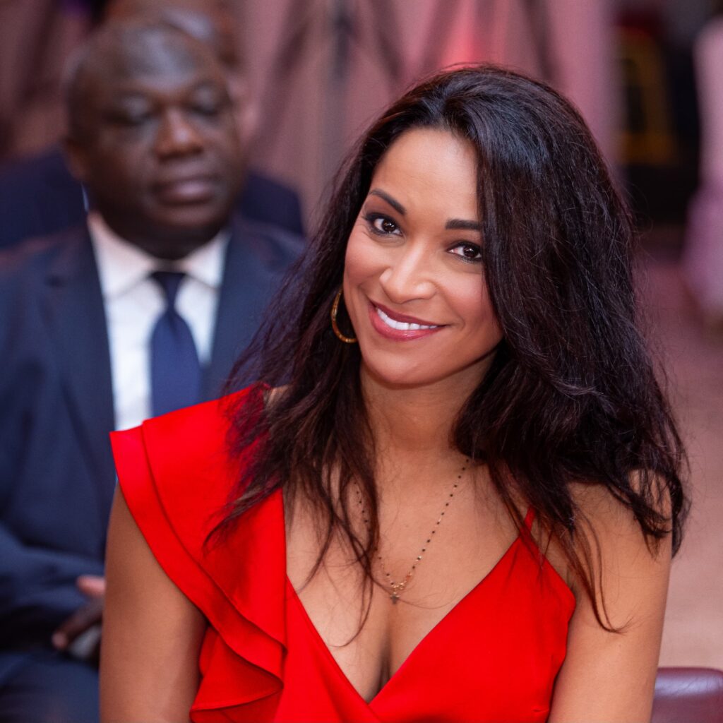 Cindy Fabre, directrice du concours Miss France