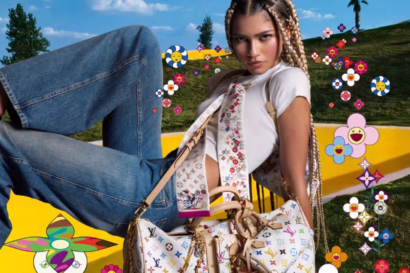 Zendaya égérie de la nouvelle collaboration Louis Vuitton x Murakami