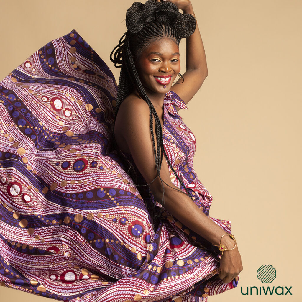 Pagne Natté Tressé, UNIWAX